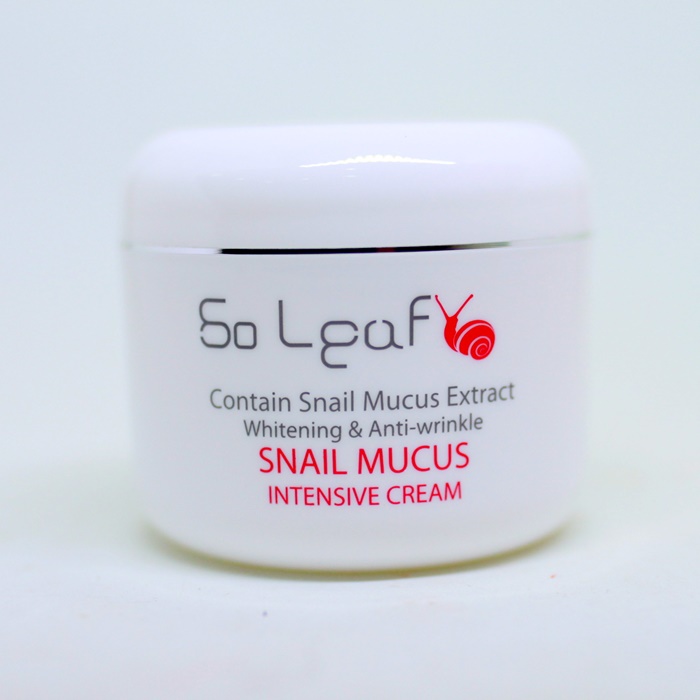 Kem Dưỡng Da Tinh Chất Ốc Sên So Leaf Intensive Cream 2