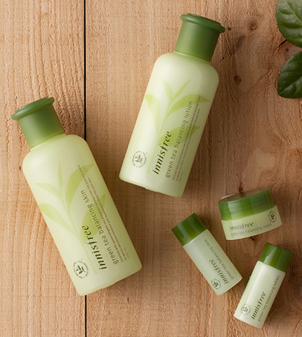 Bộ dưỡng trà xanh Innisfree Green Tea Balancing Special Skin Care 1