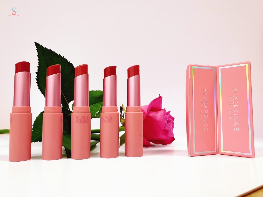 Son Thỏi Siêu Mịn , Siêu Lì Black Rouge Rose Velvet Lipstick 2