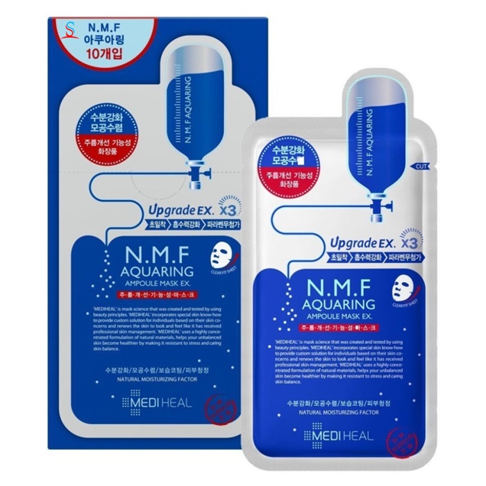 Mặt nạ cấp ẩm Mediheal N.M.F Aquaring Ampoule Mask 1