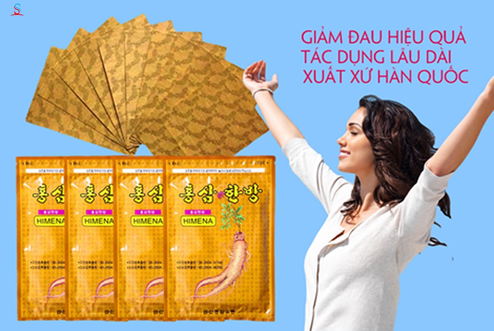 Cao dán hồng sâm Himena 2