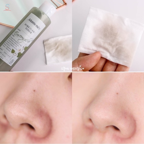 Nước Hoa hồng Mamonde Pore clean toner Hàn Quốc 4