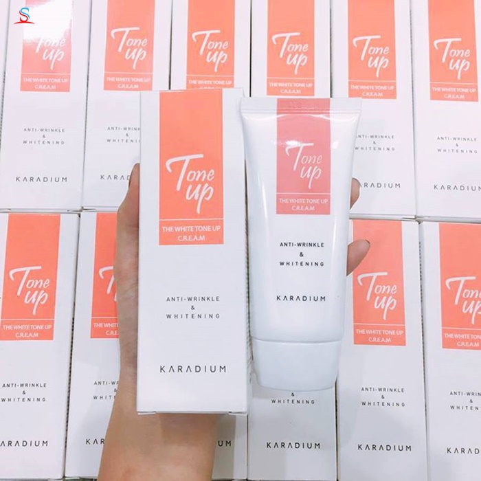 Kem dưỡng trắng da Karadium The white Tone Up Cream 1