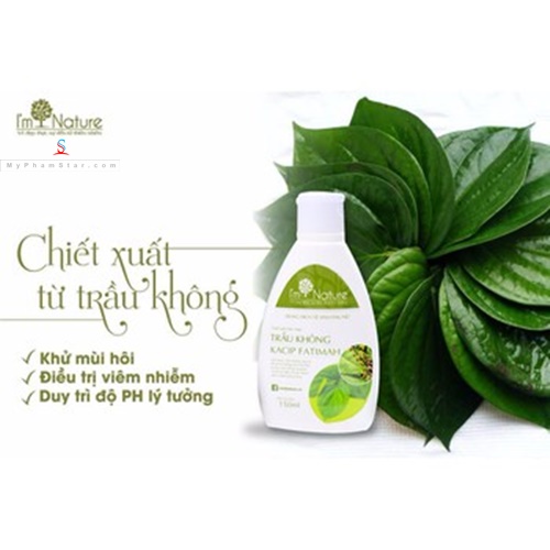 Dung dịch vệ sinh trầu không i’m nature 3