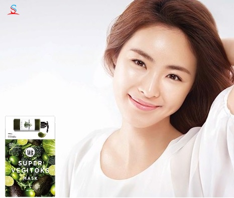 Mặt nạ thải độc rau củ quả Super Vegitoks Mask 4