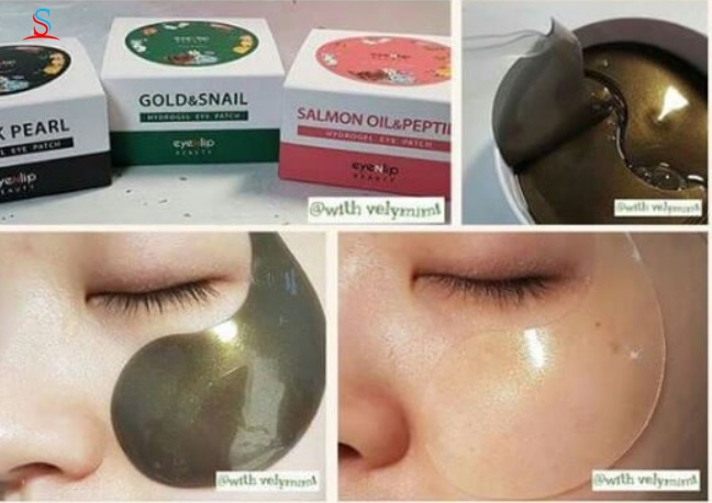 Mặt nạ mắt EYENLIP Gold Snail Hydro Gel Eye Patch 4