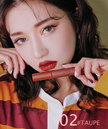 Son kem lì 3CE Velvet Lip Tint