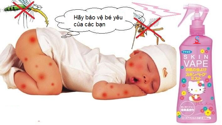 Xịt chống muỗi Skin Vape Nhật Bản 2