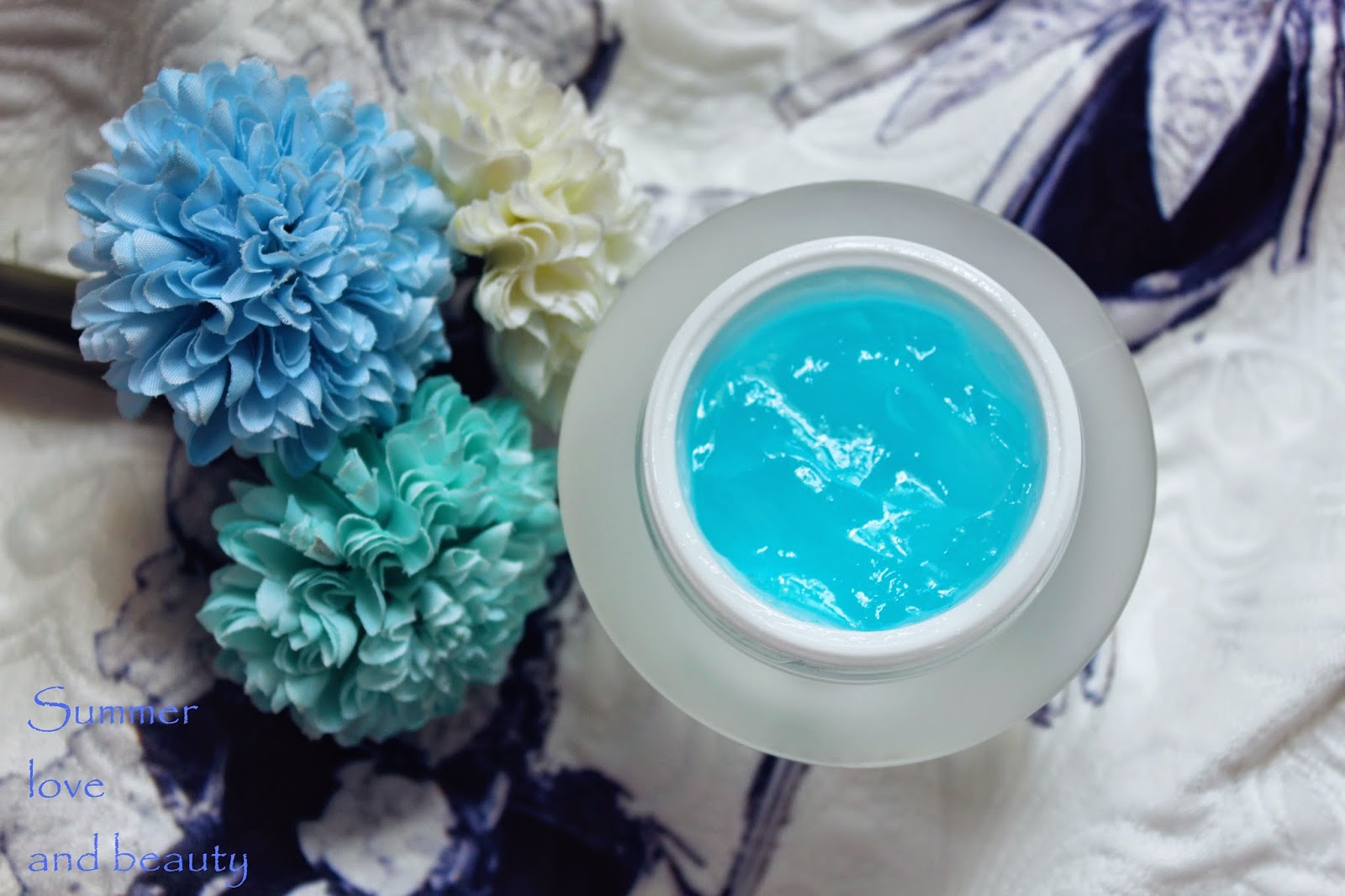 Gel Mát Lạnh Mùa Hè Trắng Da Tự Nhiên Original Raw Ice Blue Jam