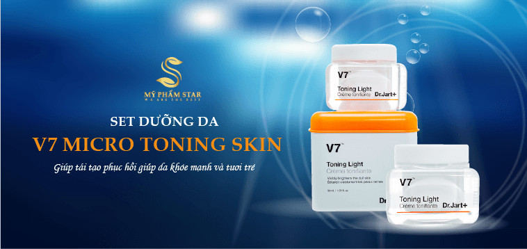 SET Dưỡng Da V7 Micro Toning Skin Care
