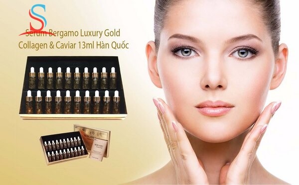 Serum Bergamo Luxury Gold Caviar Vitamin