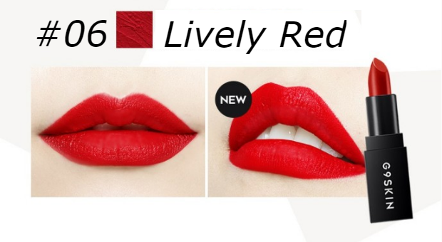 Son thỏi siêu lì G9SKIN FIRST LIPSTICK 8