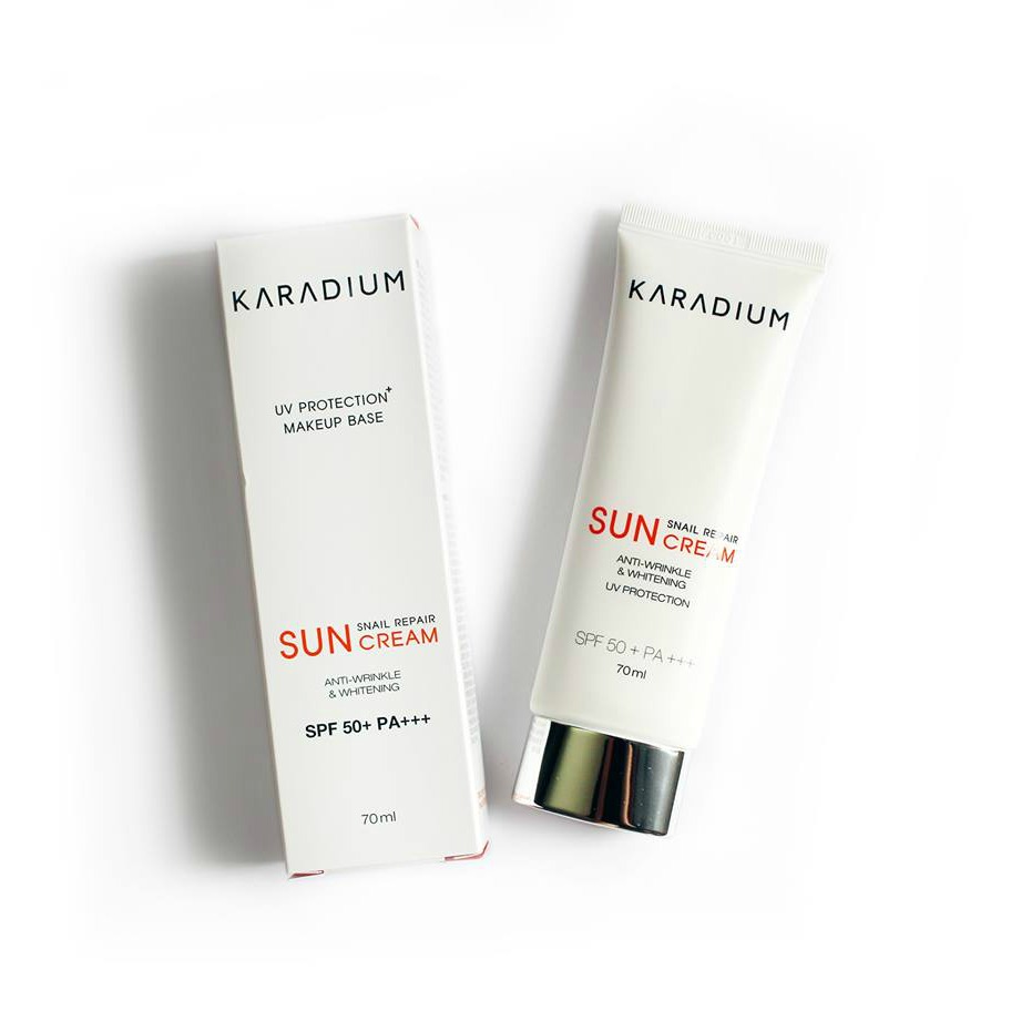 KEM CHỐNG NẮNG KARADIUM SNAIL REPAIR SUN CREAM SPF 50+ PA+++