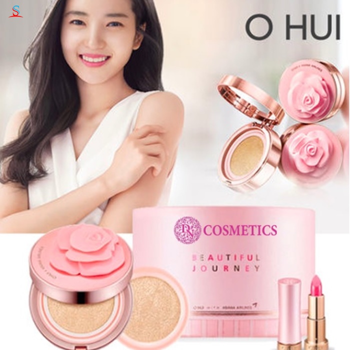 Set phấn nước + son Mini Ohui 2