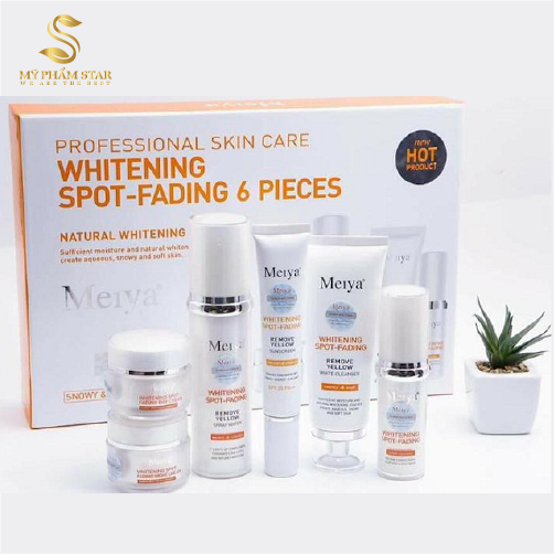 Bộ Mỹ Phẩm Meiya Nhật Bản 6 In 1 Mới Cao Cấp Whitening Spot