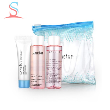 Bộ tẩy trang LANEIGE Cleansing Trial Kit - hình 2