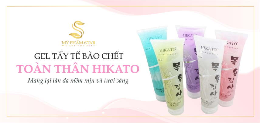 Gel Tẩy Tế Bào Chết Toàn Thân HIKATO