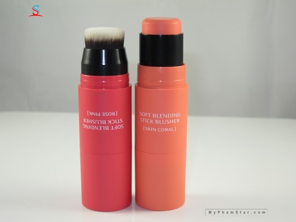 Phấn má hồng thỏi Missha Soft Blending Stick Blusher 2