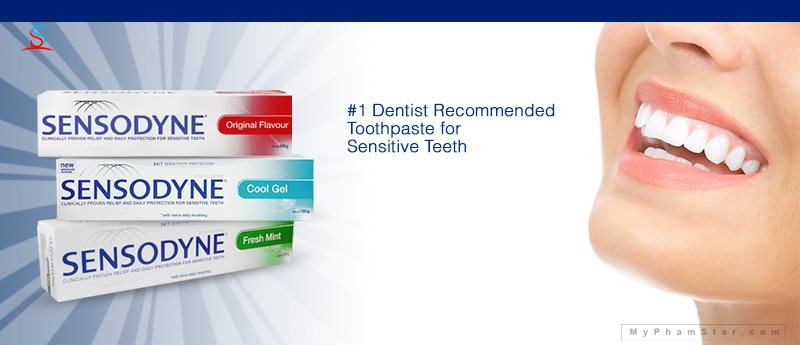 Kem đánh răng Sensodyne Gentle Whitening 5