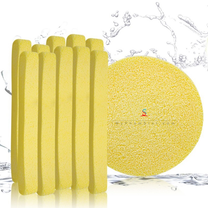 Bông Nén Rửa Mặt Round Nbr Puff 1