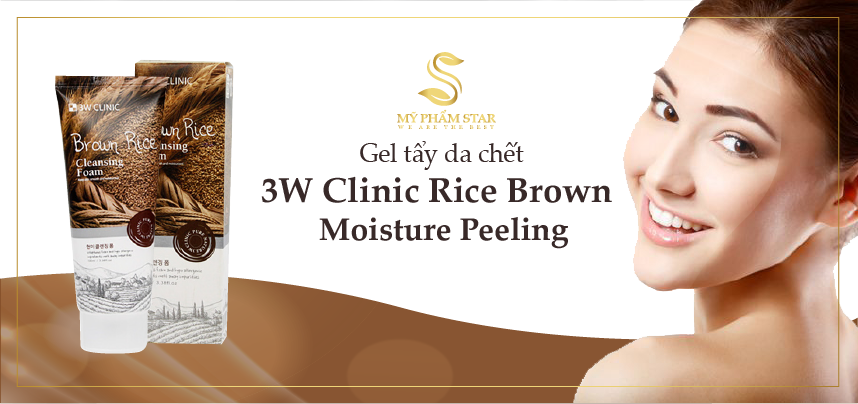 Tẩy Da Chết Trà Xanh, Lúa Mạch 3w 180ml Hàn Quốc