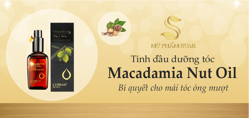 Tinh dầu dưỡng tóc Macadamia Nut Oil 50ml