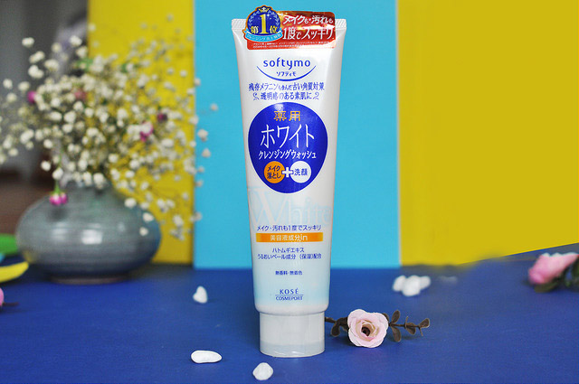Sữa Rửa Mặt Kose Softymo White Cleansing Wash 2