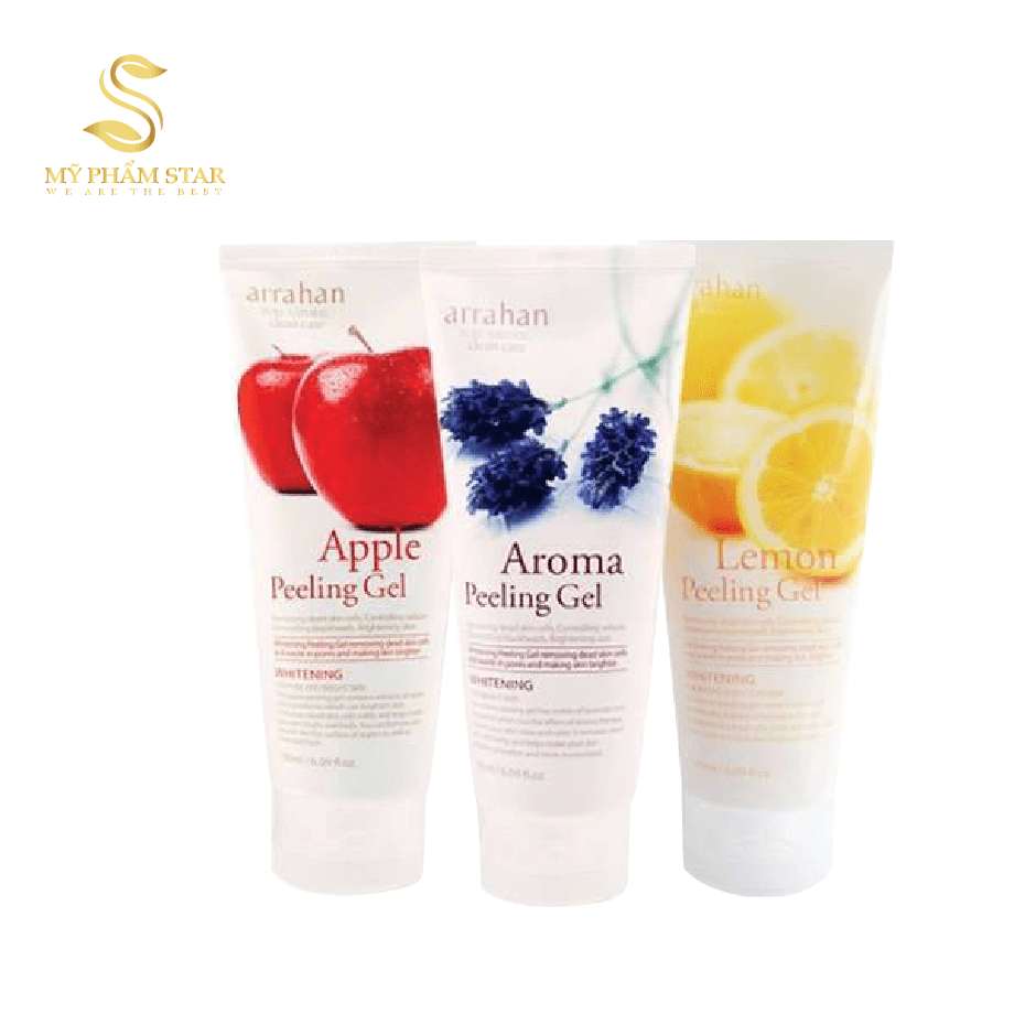 Gel Tẩy da chết hoa quả làm trắng da – Arrahan Whitening Peeling Gel