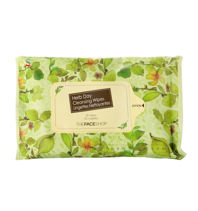 Giấy Tẩy Trang 20 Miếng The Face Shop