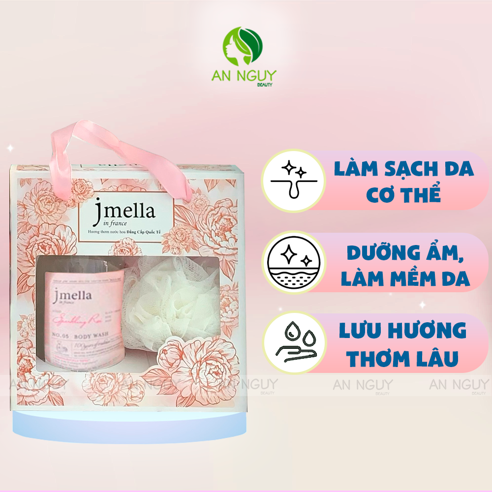 Hộp quà + bông Jmella