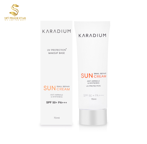 KEM CHỐNG NẮNG KARADIUM SNAIL REPAIR SUN CREAM SPF 50+ PA+++