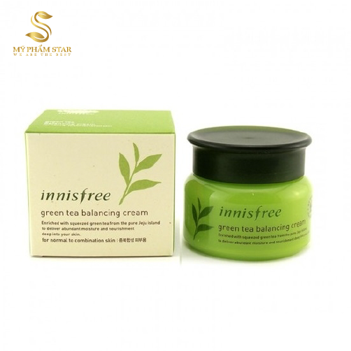 Kem Dưỡng Da Trà Xanh Green Tea Balancing Cream 50ml