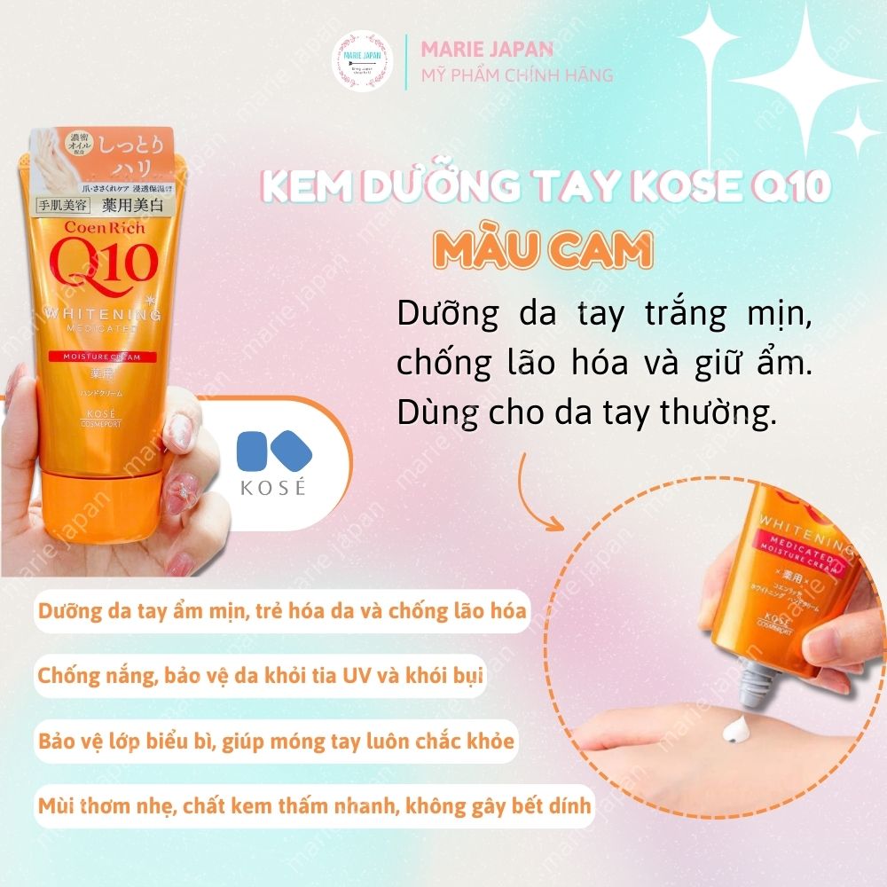 Kem dưỡng tay Q10 - CAM - Phù hợp với ai?