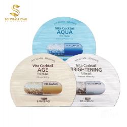 Mặt Nạ Dưỡng Da Banobagi Vita Cocktail Foil Mask Hộp sắt - hình 2