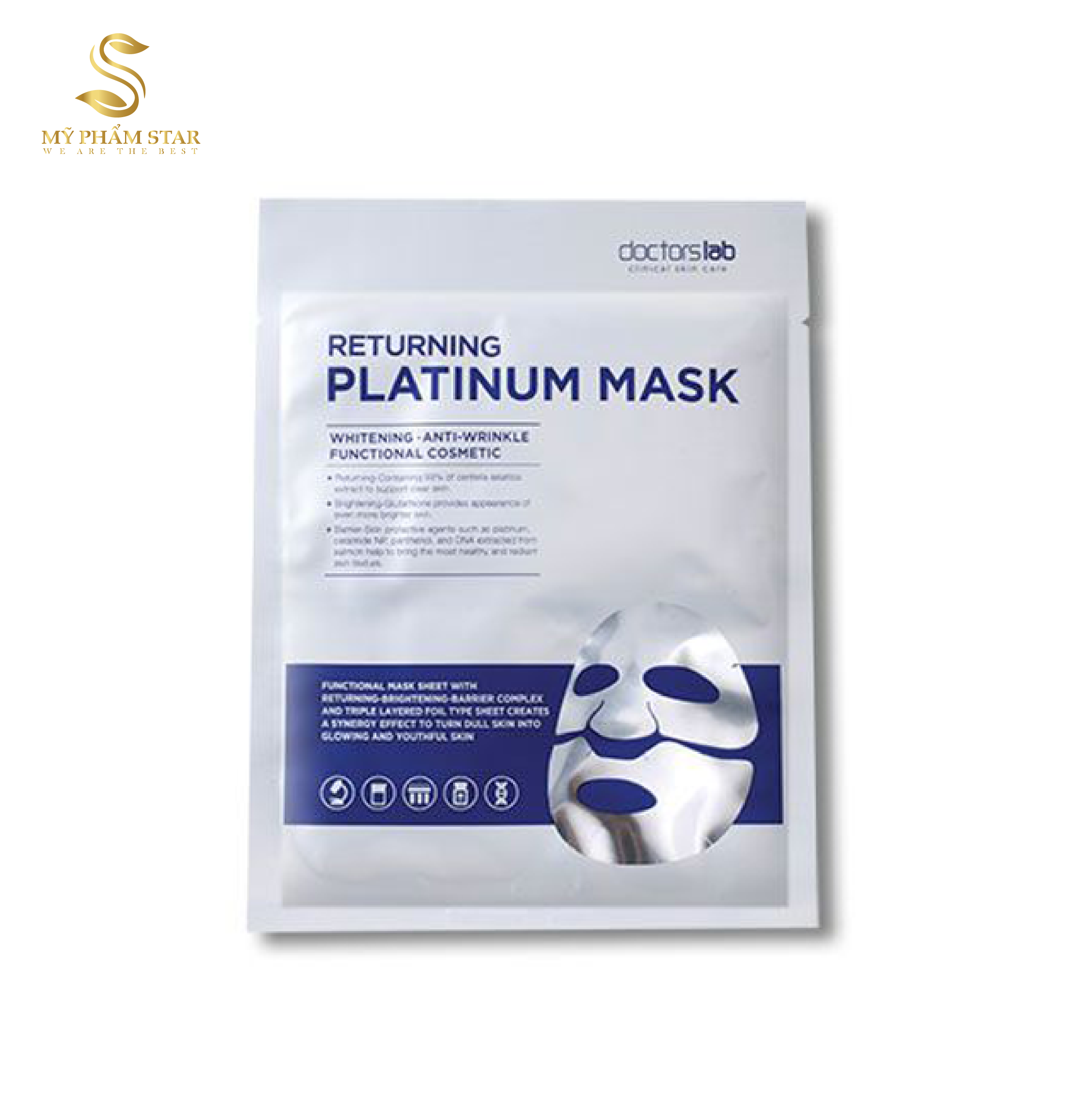 Mặt nạ Dưỡng trắng da Returning Platinum Mask Doctorslab