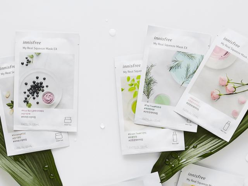 Mặt Nạ Giấy Innisfree It's Real Squeeze Mask (bien the khac)