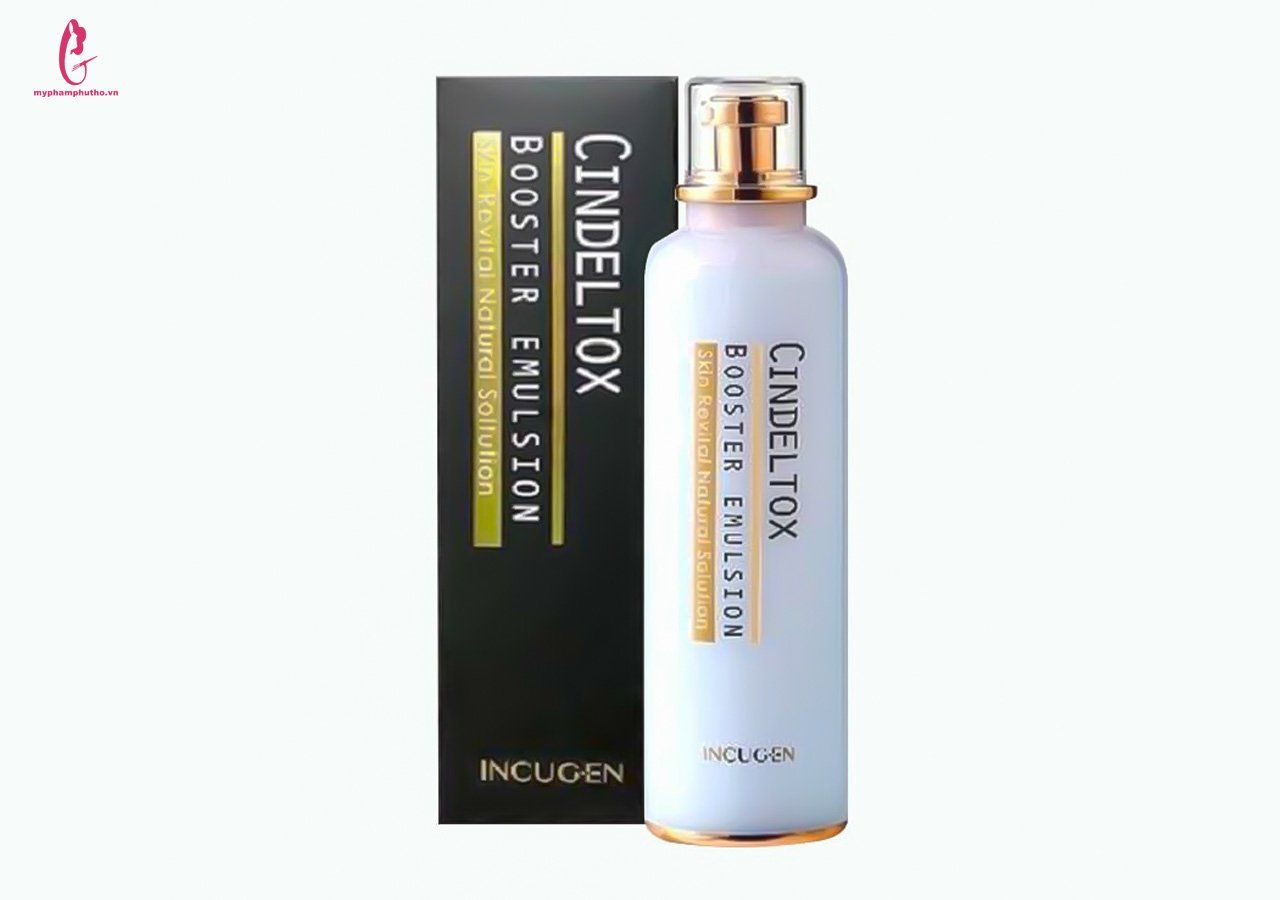 Nhũ tương dưỡng trắng Cindel tox Booster Emulsion