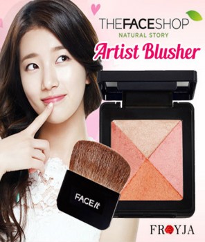 Phấn má Lesson 04 The Face Shop - Artist Cube Blusher
