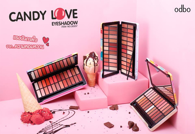 Phấn Mắt 24 ô Odbo Candy Love Eyeshadow