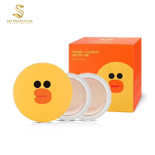 PHẤN NƯỚC MISSHA M MAGIC CUSHION MOISTURE PHIÊN BẢN VỊT LINE FRIENDS EDITION