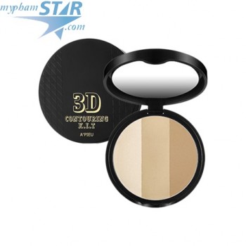 Phấn Tạo khối 3 ô Apieu 3D Contouring KIT