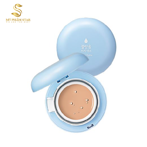 Phấn tươi holika water drop cc pact spf 50