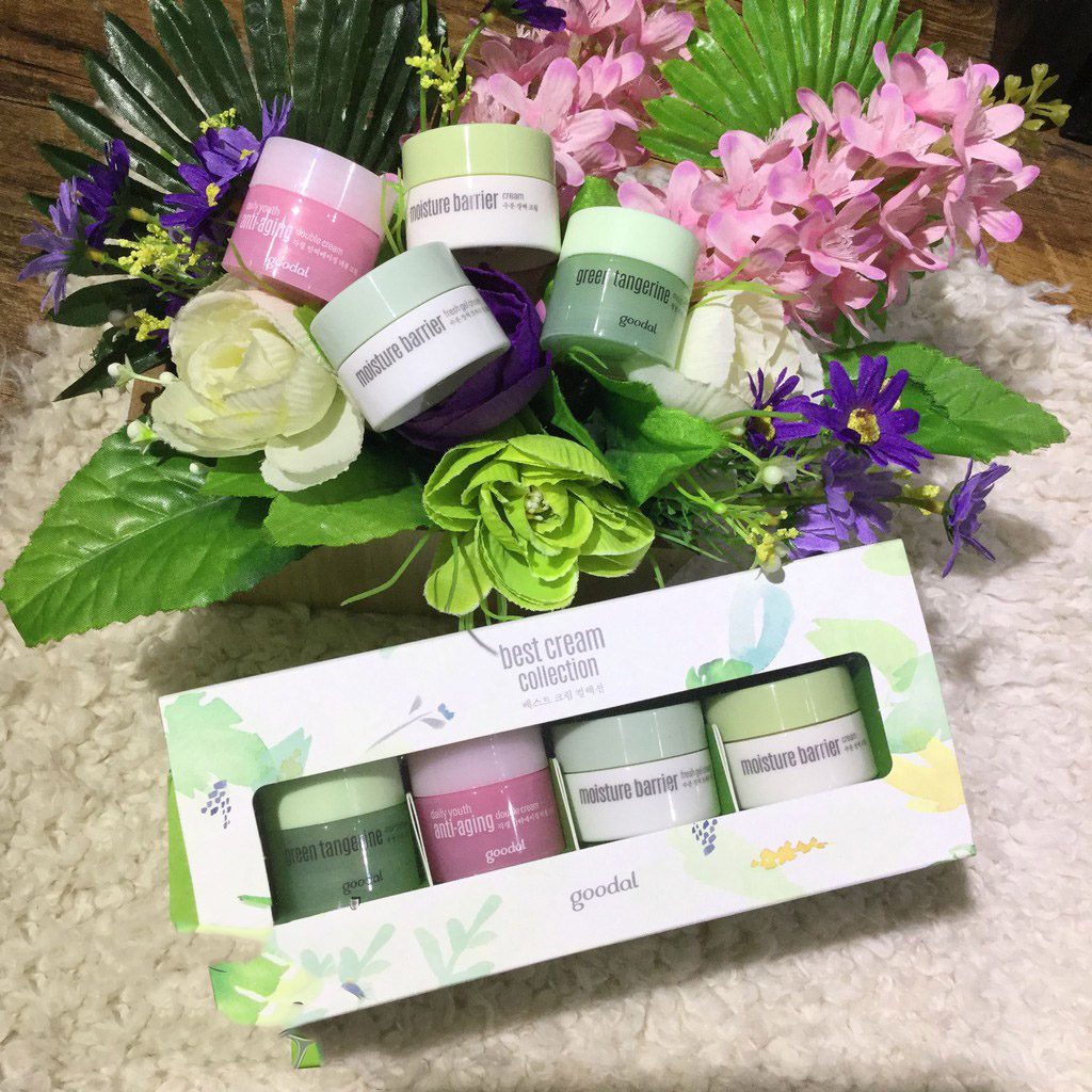 Set kem ốc sên Goodal MINI best cream collection