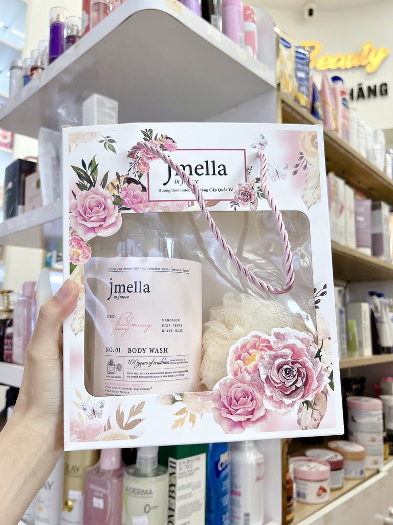 Set quà tẩy da chết body Jmella + bông - Phù hợp với ai?