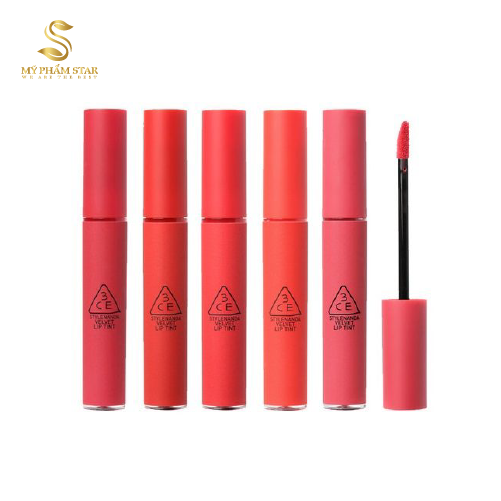 Son kem lì 3CE Velvet Lip Tint