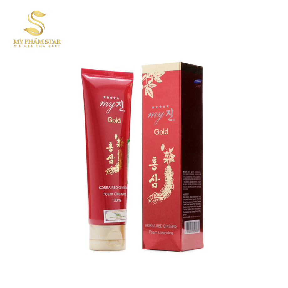 Sữa Rửa Mặt Sâm Đỏ My Gold