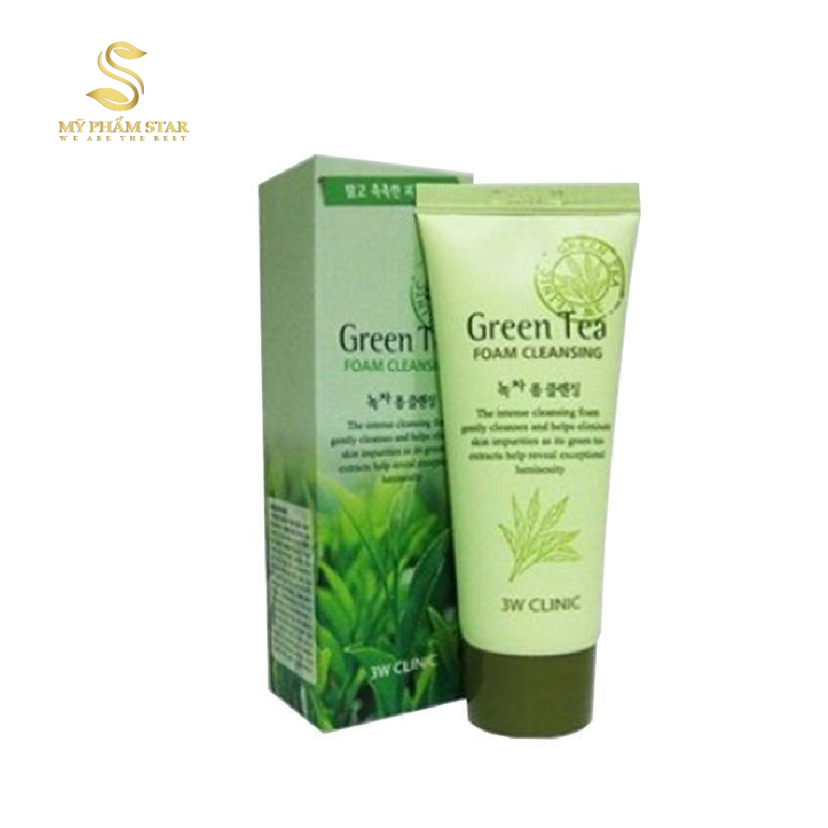 Sữa Rửa Mặt Trà Xanh Green Tea 3W Clinic