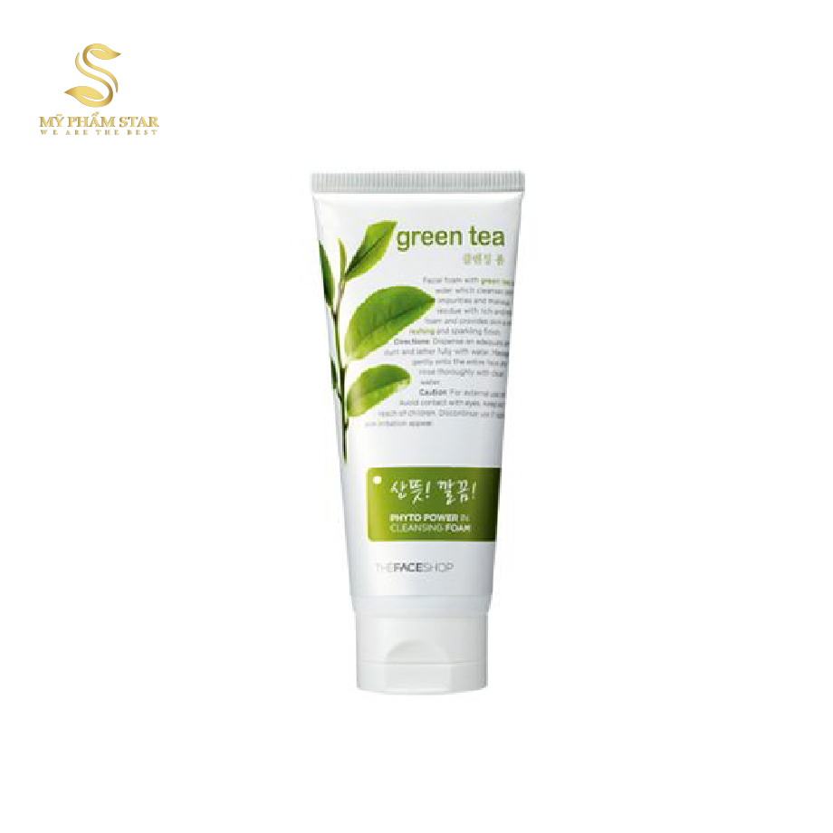 Sữa Rửa Mặt Trà Xanh The Face Shop