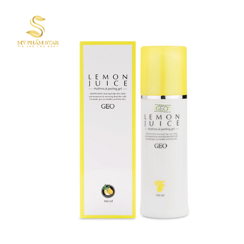 Tẩy Tế Bào Chết Chanh GEO LAMY Lemon Juice Peeling Gel