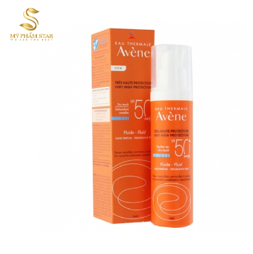 Xịt chống nắng Avène Eau Thermale SPF 50+ 50ml Pháp